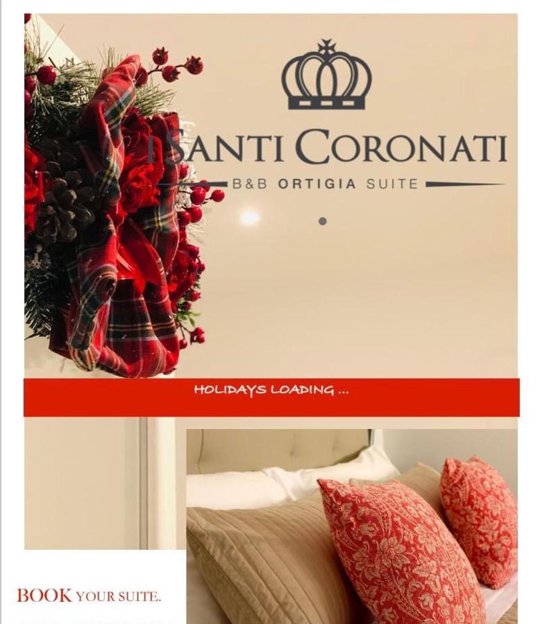 I Santi Coronati Bed and Breakfast Syracuse Exterior foto